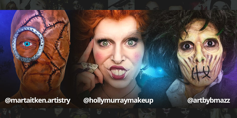 Hocus Pocus Sanderson Sisters Kostümideen Mit Farbigen Hexen Kontaktlinsen