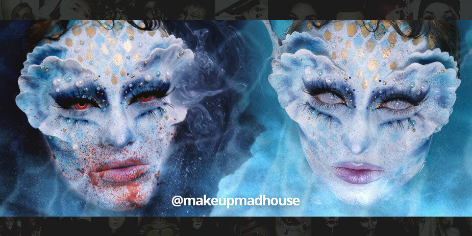 Makeup Sirena Diavolo Per Halloween Di @makeupmadhouse