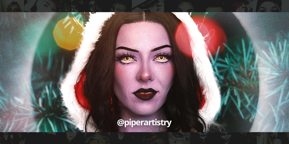 Krampus DIY Costumes & Cosplay With Coloured Contacts