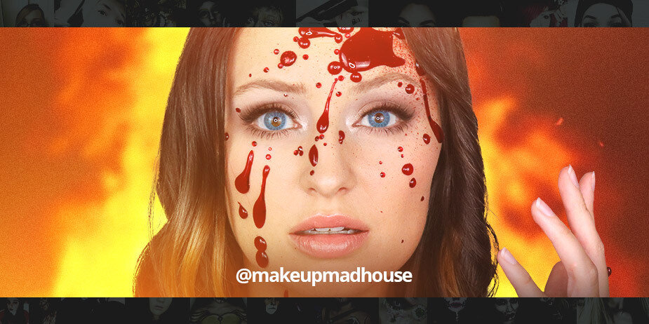 Tutorial de Maquillaje con Sangre Falsa en Gel 3D