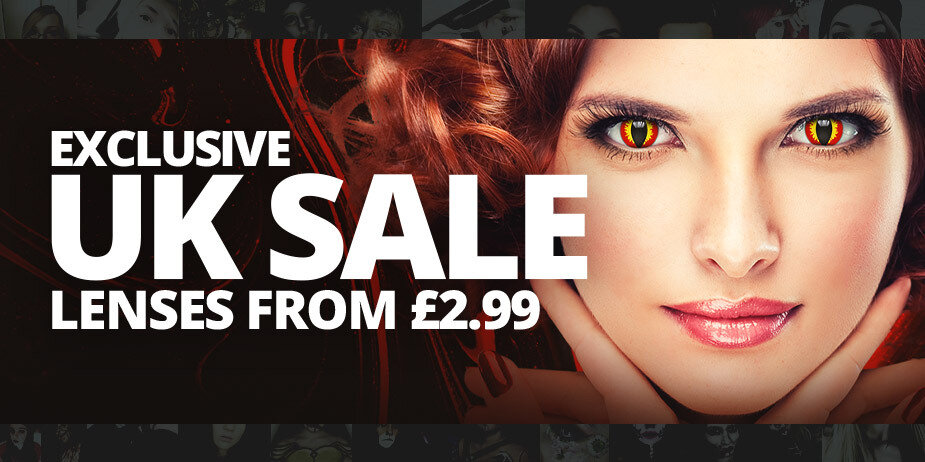 Exclusive UK Coloured Contacts Sale