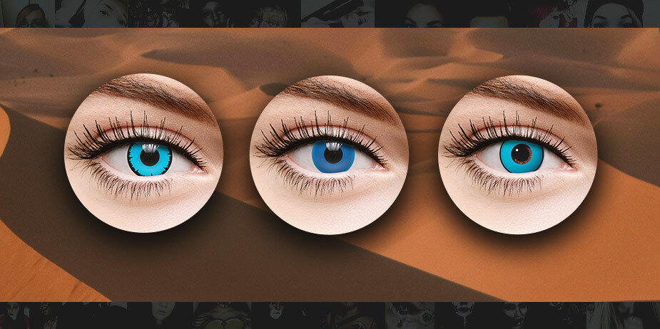 Cosplay avec les lentilles de contact Dune