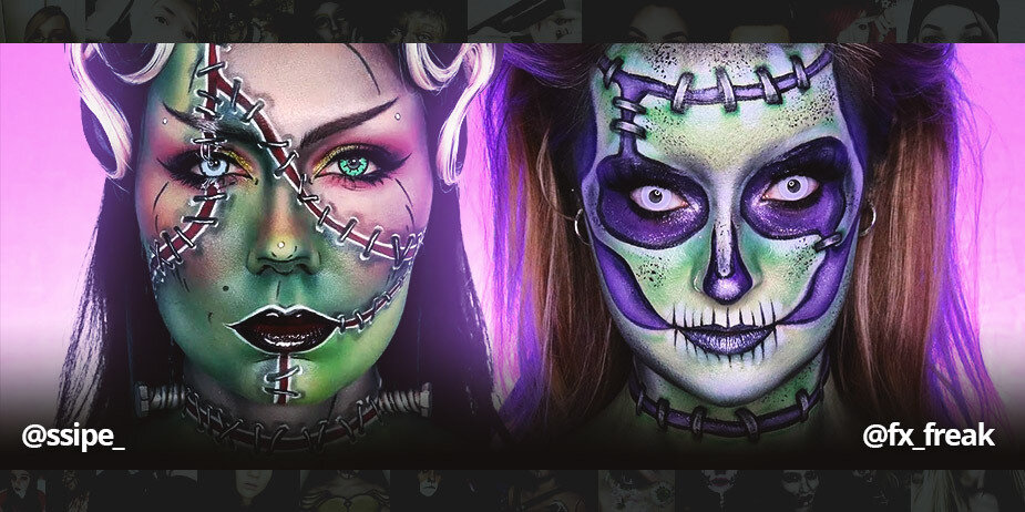 8 idées de maquillage de Frankenstein pour Halloween