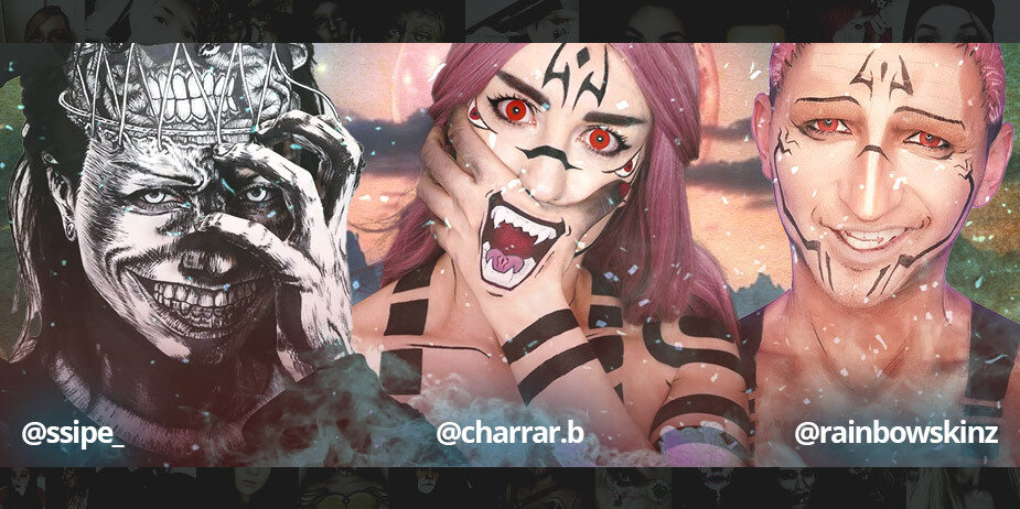 Lentilles de contact Jujutsu Kaisen Cosplay : Gojo, Sukuna, Geto