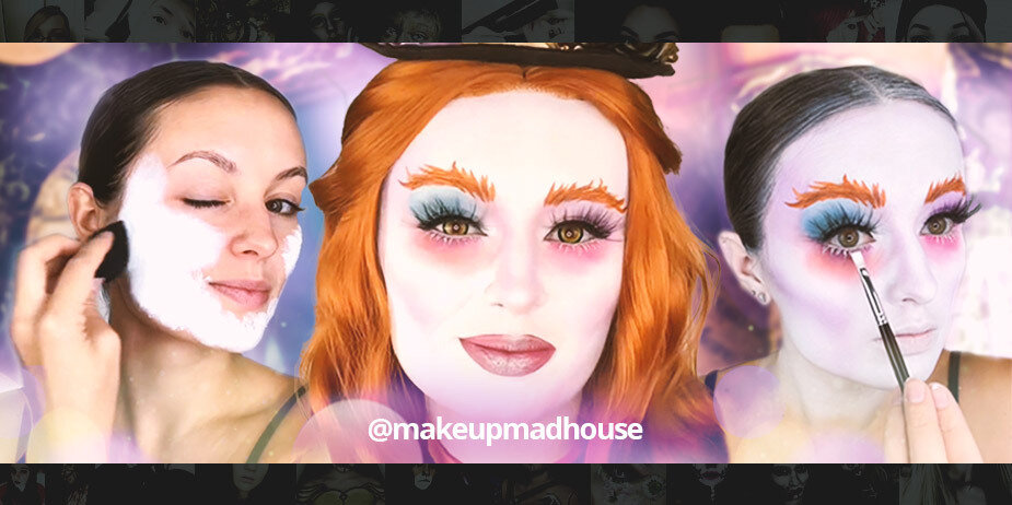 Tutorial sul Trucco del Costume da Cappellaio Matto con @makeupmadhouse