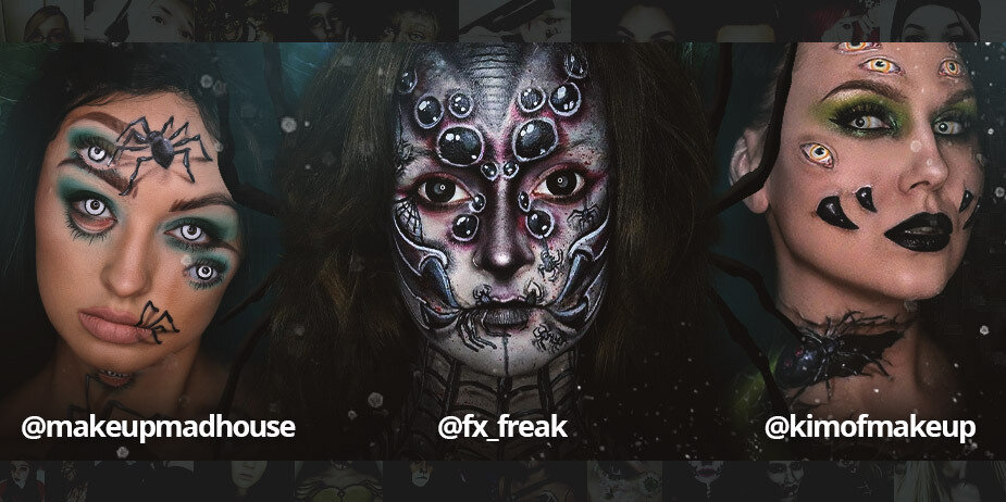 Spider Looks: The Creepiest Spider Lenses