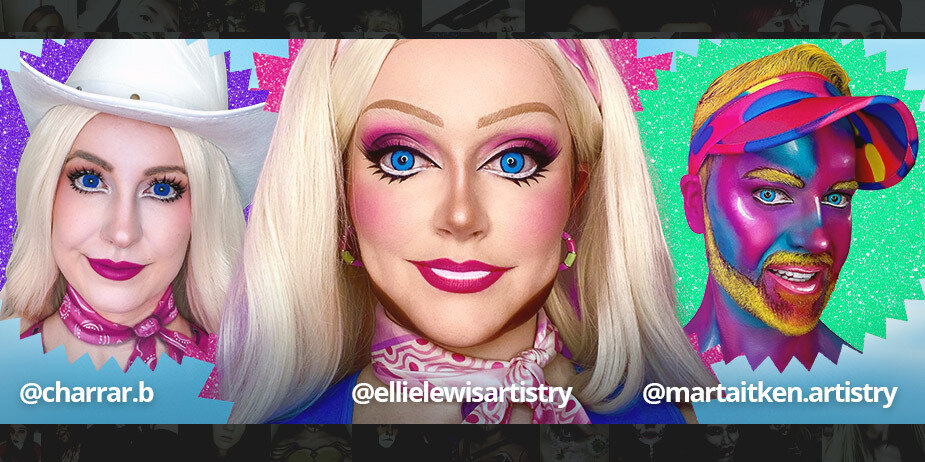 Barbie-Film-Cosplay-Ideen mit Barbie Kontaktlinsen