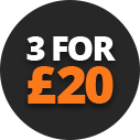 3 for £20 UK