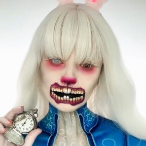 White Mesh (White Rabbit) | @sammyjosartistry