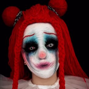 Red Akuma & White Halloween | @sammyjosartistry