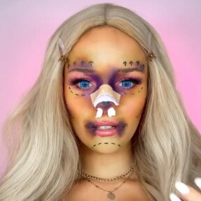 Aqua Mermaid (Botched Barbie) | @sammyjosartistry