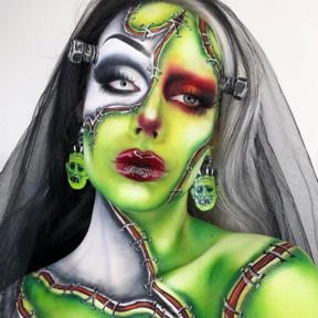 White Zombie | @courteneydunn_mua