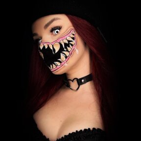 White Luna Eclipse | @sammyjosartistry