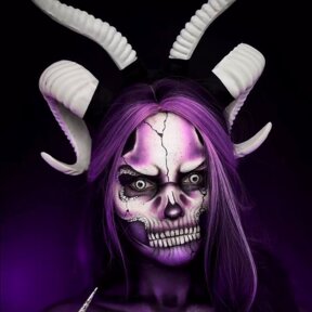 White Luna Eclipse | @sammyjosartistry