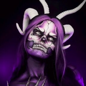 White Luna Eclipse | @sammyjosartistry