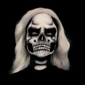 White Luna Eclipse | @sammyjosartistry