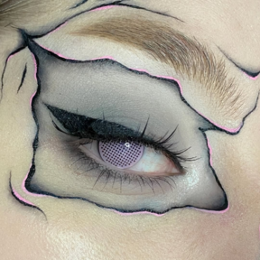 Pink Mesh | @tiaxxmakeup