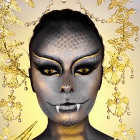 Yellow Cat Eye (Apep) | @sammyjosartistry