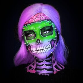 White Luna Eclipse | @sammyjosartistry