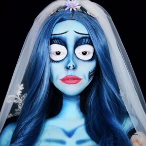 Black Mini Sclera (Corpse Bride) | @sammyjosartistry