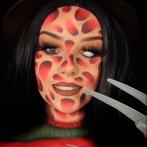 White Mesh (Freddy Krueger) | @sammyjosartistry