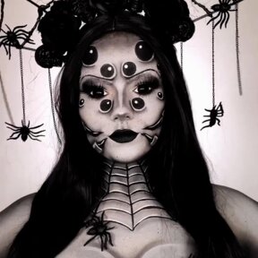 Black Mini Sclera | @sammyjosartistry