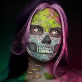 White Luna Eclipse | @sammyjosartistry