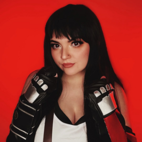 Red/Black Cosplay Ninja | @tiffanylove_mua