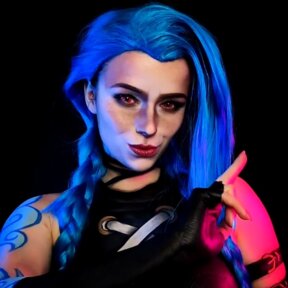 Pink UV (Jinx Arcane) | @sammyjosartistry