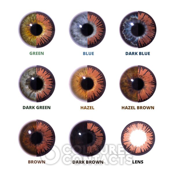 Twilight Orange Bella Contact Lenses | Cosplay Contact Lenses