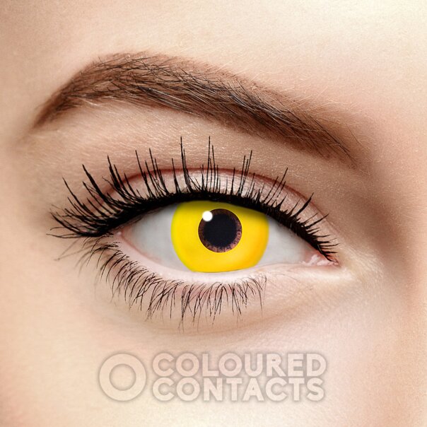 Yellow Coloured Contact Lenses (Daily) | Coloured Contacts
