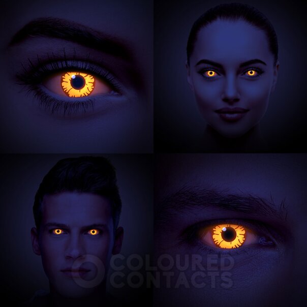 Lenti a contatto colorate Uv I-Glow Volturi (30 giorni) | Lenti a contatto colorate