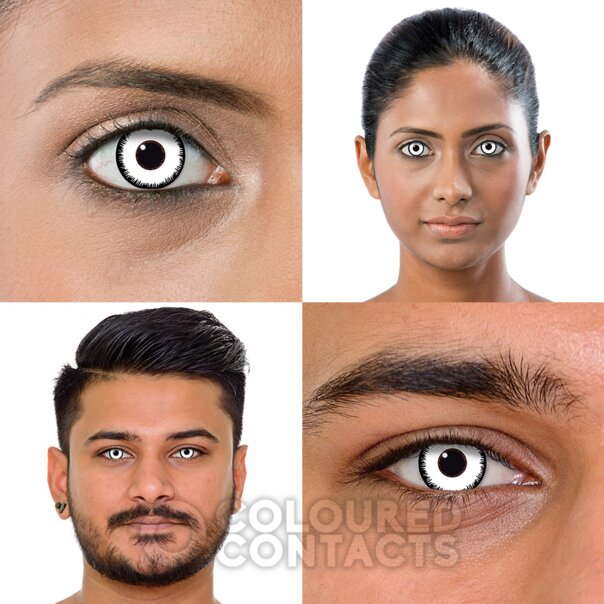 Luna Eclipse Prescription Coloured Contact Lenses (30 Day) | Coloured Contacts