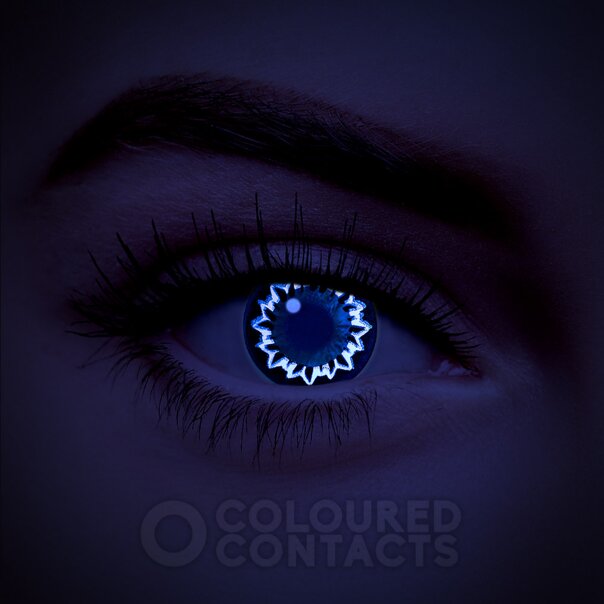 Pink Butterfly Coloured Contact Lenses (30 Day) | Coloured Contacts