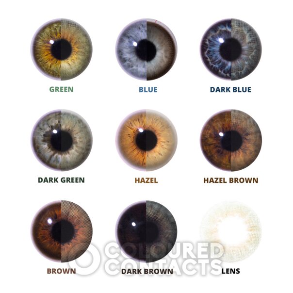 Lentes Raya Verde De 30 Días | Lentes de Contacto Naturales