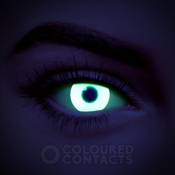 Lenti A Contatto Colorate Durata 1 Giorno I Glow Halloween Verde