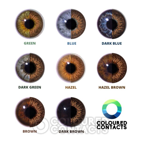 Lenti a contatto colorate Saturn Hazel (giornaliere) | Lenti a contatto colorate