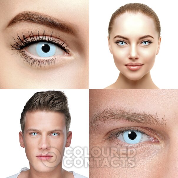 Ice Blue Colored Lenses | 30 Day Colored Contacts