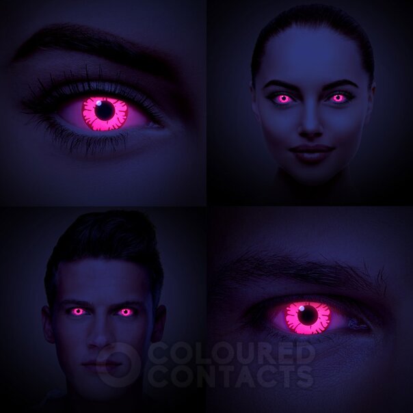 Lentilles de contact colorées Volturi Uv I-Glow (30 jours) | Lentilles de contact colorées