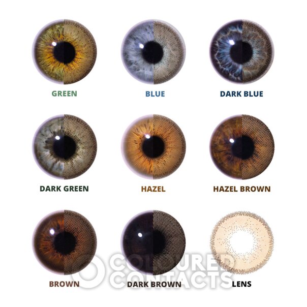 Lenti A Contatto Colorate Marrone Chiaro Honey Glaze | Contatti mensili colorati naturali