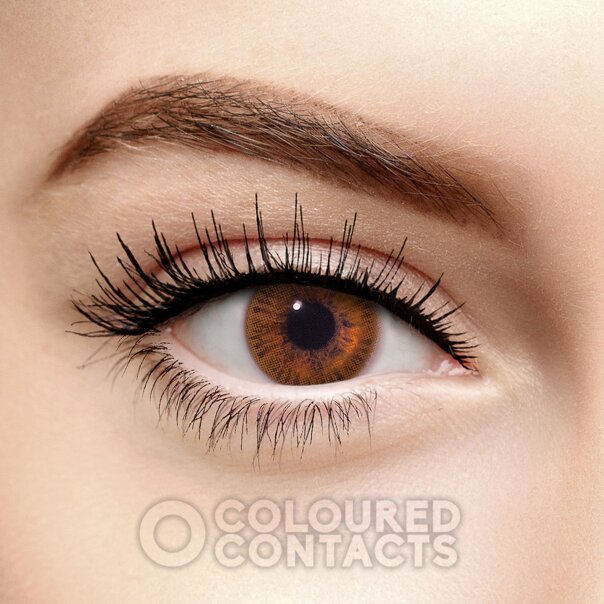 Lentillas de Color Rica Miel Un Tono | Lentillas de Realce Naturales