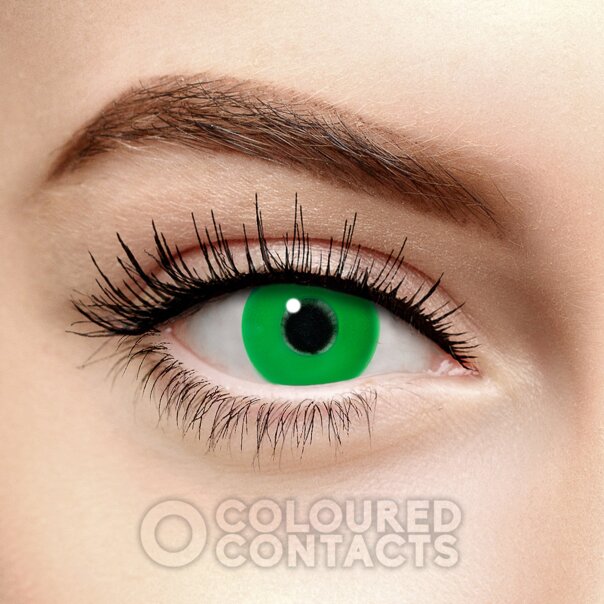 Lenti A Contatto Da 30 Giorni Ultra Violetti i-Glow Green