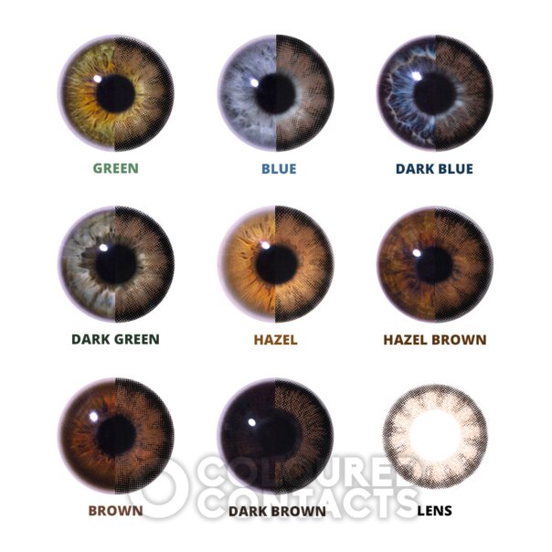 Big Eye Sexy Brown Natural Contact Lenses (30 Day) | Coloured Contact Lenses