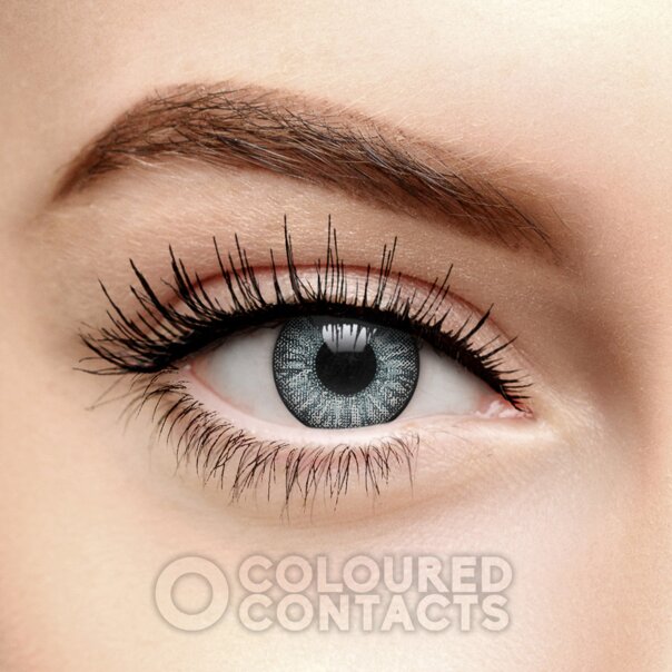Storm Cloud Gray Colored Contact Lenses 90 Day, Natural Contacts US