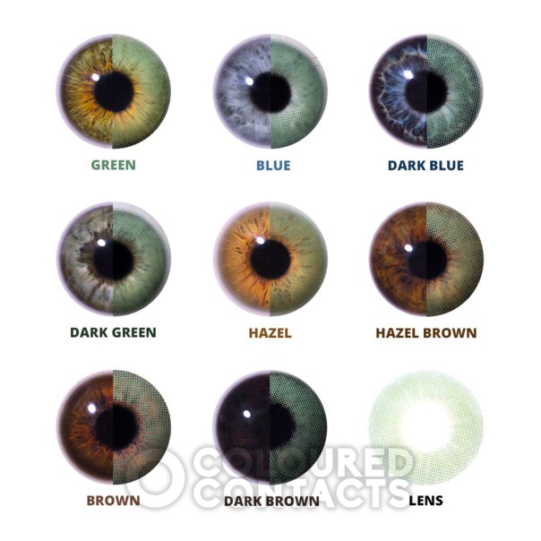 Lentillas Raya Menta de 30 Días | Lentes de Contacto Naturales