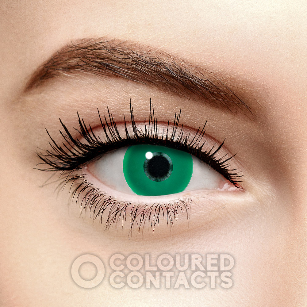 Emerald Green Cosplay colored Contact Lenses (30 Day) | colored