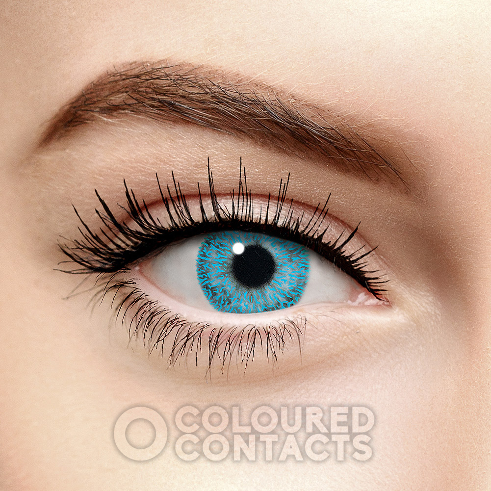 Blue One Tone colored Contact Lenses (30 Day) | colored Contact Lenses