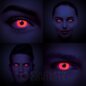 Lentilles De Contact 30 jours iGlow UV Néon Rouge