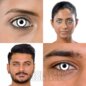 Luna Eclipse Prescription Coloured Contact Lenses (30 Day) | Coloured Contacts