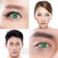 UV I-Glow Cosplay Green Coloured Contact Lenses (Daily) | Coloured Contact Lenses